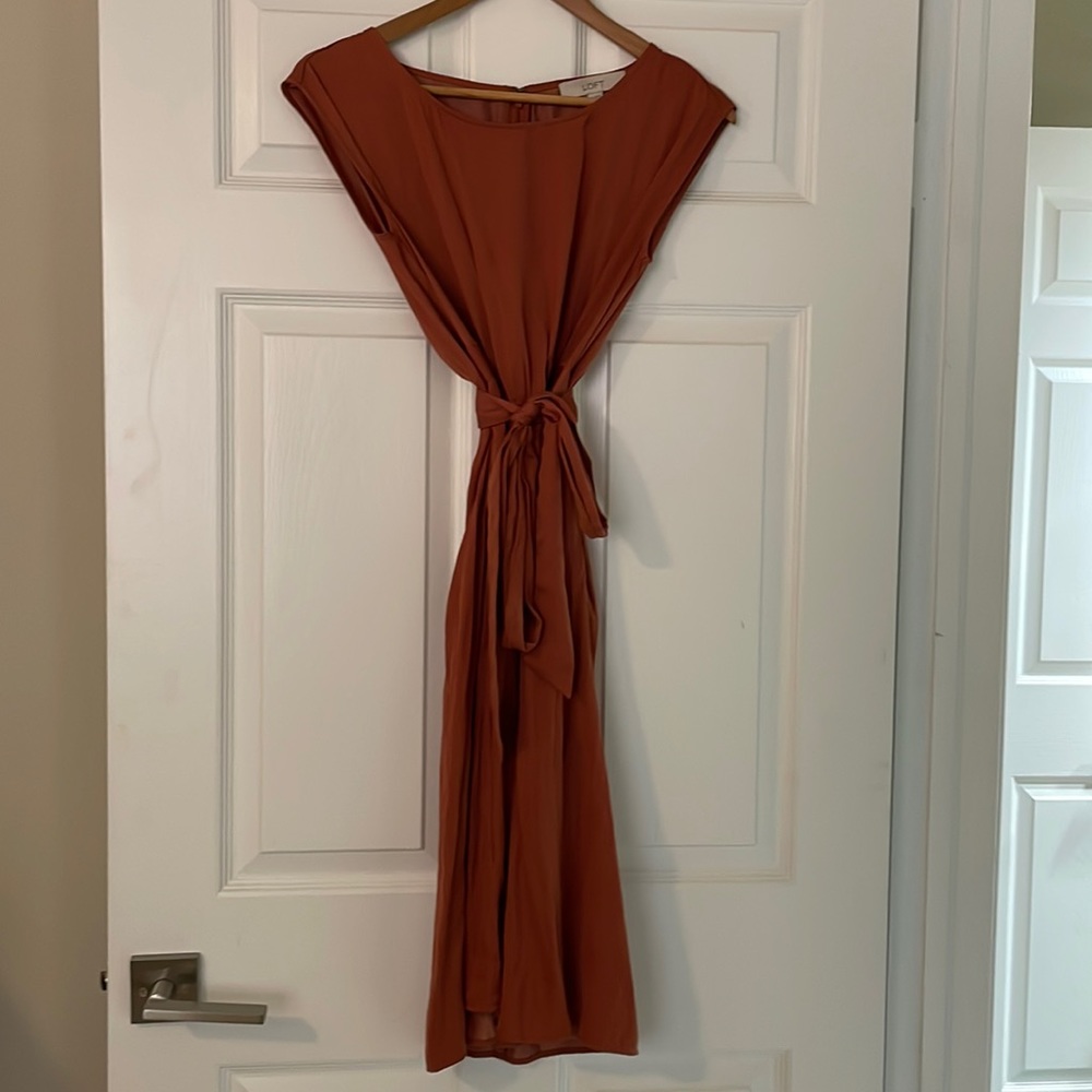 Loft silk dress